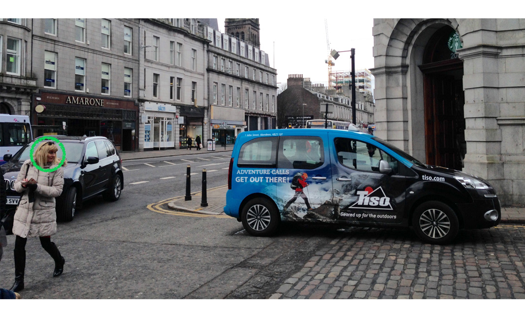 Taxi Advertising in Aberdeen