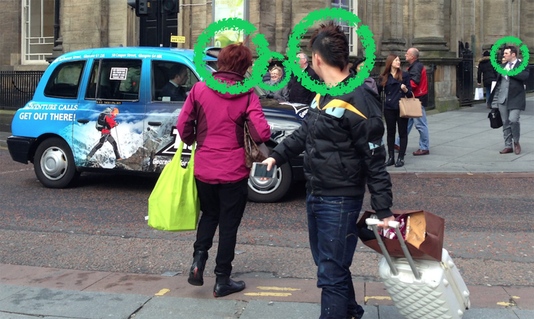 Taxi Advertising in Action Glasgow image 2