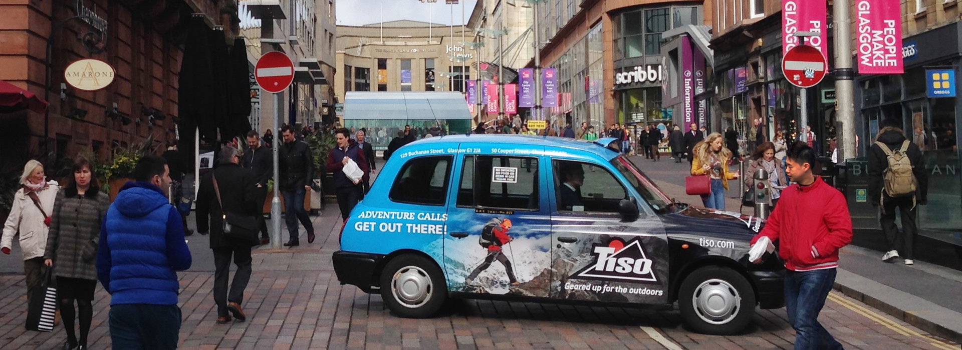 Glasgow Taxi Advertising image 02